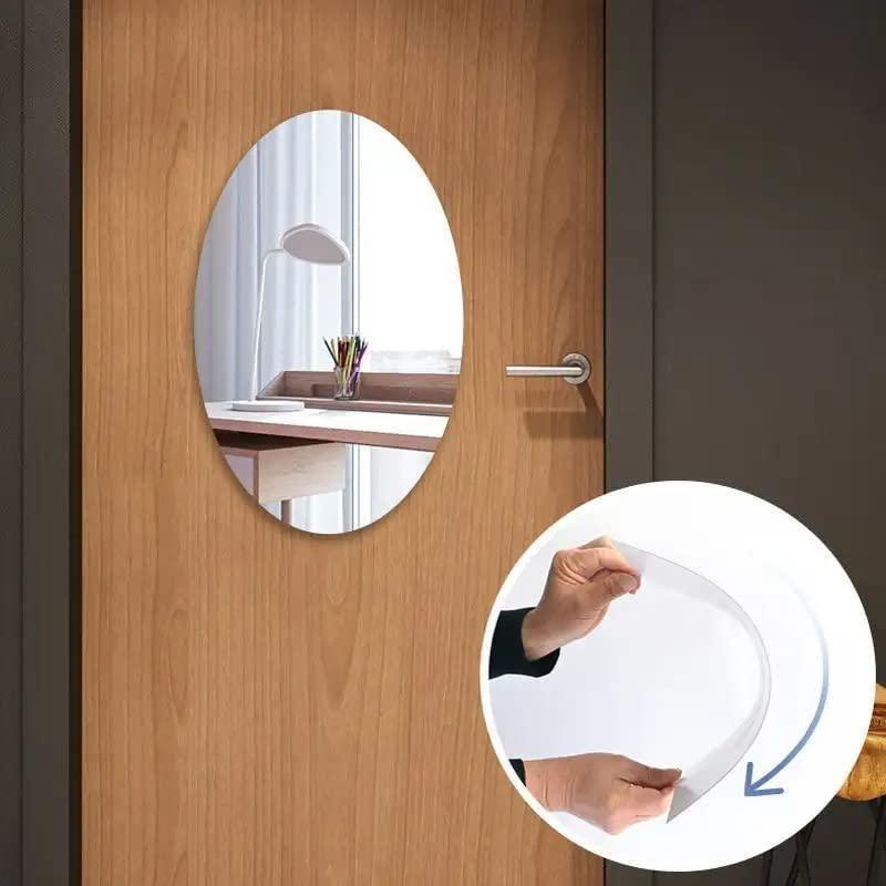 Oval & Square Mirror Combo