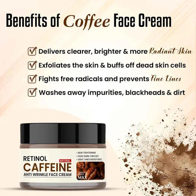 Retinol & Caffeine Anti-Wrinkle Cream