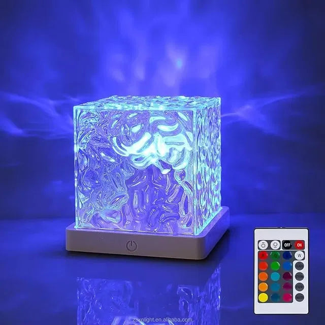 Dynamic Water Ripple Projection Lamp