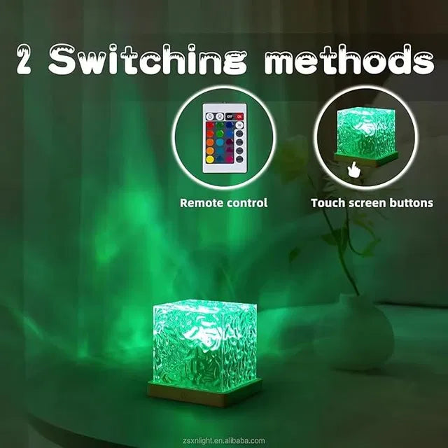 Dynamic Water Ripple Projection Lamp