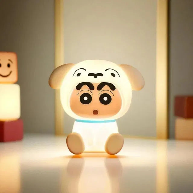 Shin-chan Shiro LED Night Lamp