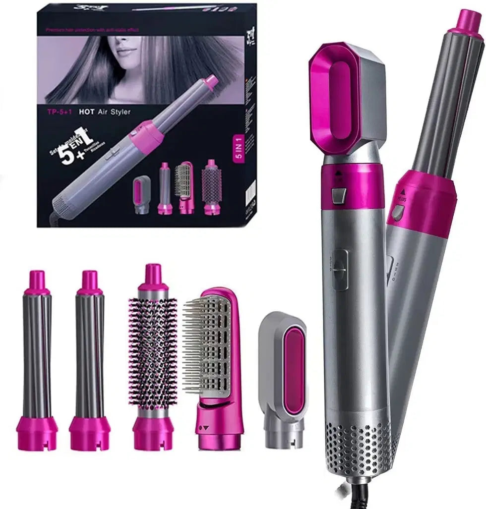 5-in-1 Hot Air Brush Hair Styler