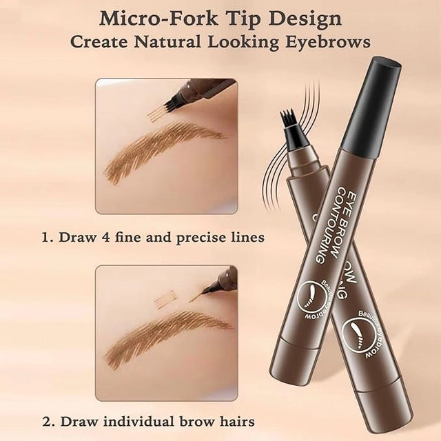 Micro-Fork Eyebrow Pencil