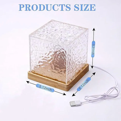 Dynamic Water Ripple Projection Lamp